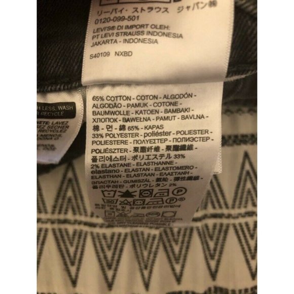 Levi's Mens 541 Classic Straight Jeans Gray 48x29 - Picture 10 of 11